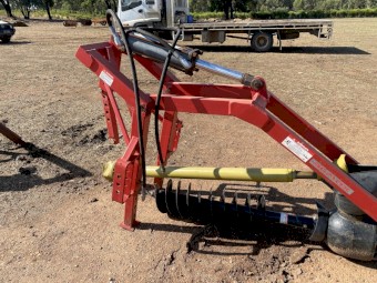 Agmax post hole digger