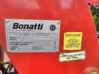 2012 Bonatti MP 3/S Loader.