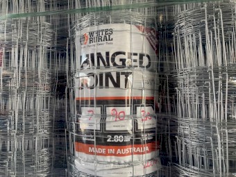 New Whites Wire 7/90/30 Hinge Joint, Heavy Gal, Heavy top and bottom wire