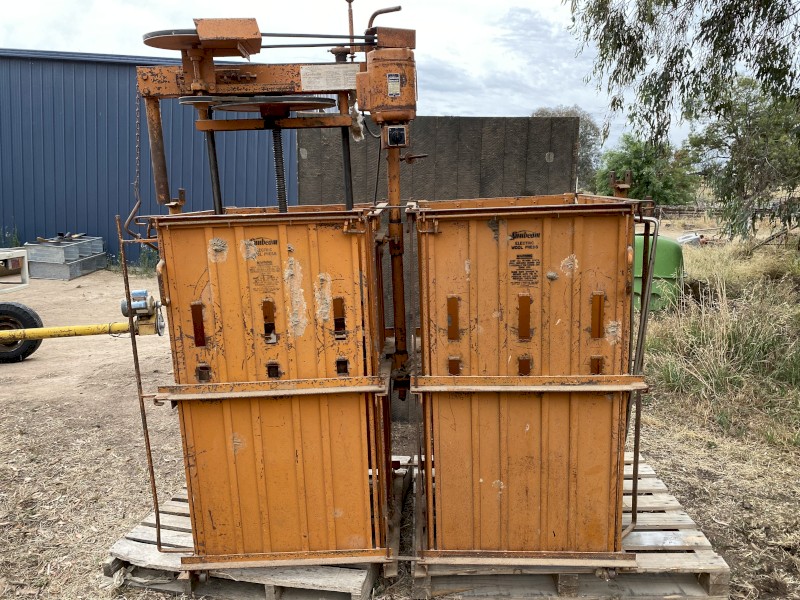 Sunbeam twin box woolpress 