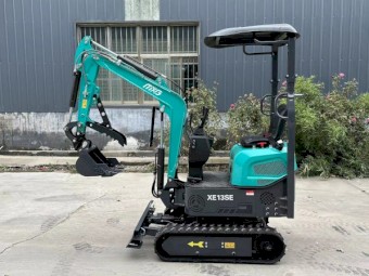 MXG XE13SE Mini Excavator koop engine Swing boom Extendable track