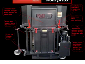 Macbro Powermatic Wool Press