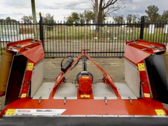 2018 Howard Trimax Stealth S3 340 PTO Folding Winged Mower/Slasher