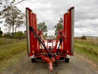 2017 Trimax Pegasus G3 610 PTO Tow Behind Folding Winged mower/slasher