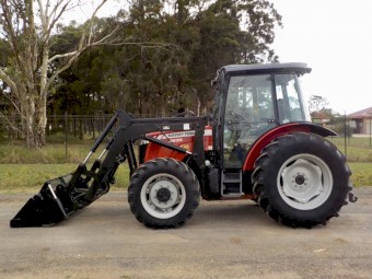  2014 MASSEY FERGUSON 3635 4x4 78hp Agricultural Farm Tractor