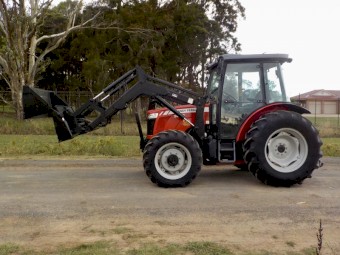  2014 MASSEY FERGUSON 3635 4x4 78hp Agricultural Farm Tractor