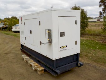 70 KVA YANMAR Silenced 415/240 Volt Diesel Generator