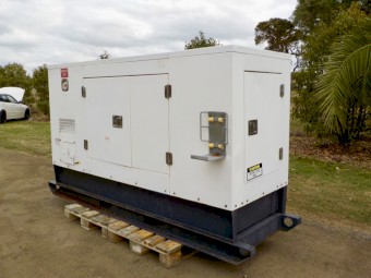 70 KVA YANMAR Silenced 415/240 Volt Diesel Generator