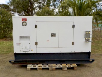 70 KVA YANMAR Silenced 415/240 Volt Diesel Generator