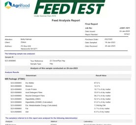 Clover/Rye Grass Pasture Hay 8x4x3 Bales (New Season 22/23)