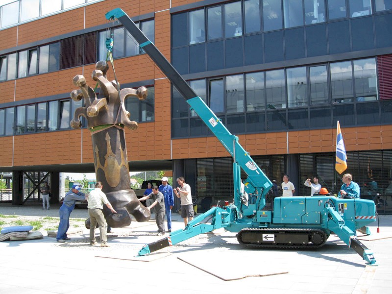 2019 Maeda MC305C-3 Rubber Tracked Spider Crane/Mini Crane Crawler Crane