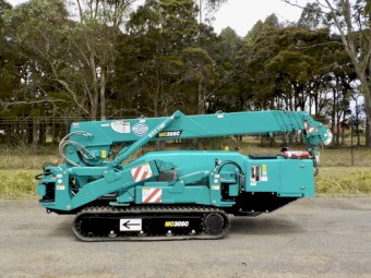 2019 Maeda MC305C-3 Rubber Tracked Spider Crane/Mini Crane Crawler Crane