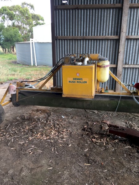 Dennis Rush Roller and Trailer