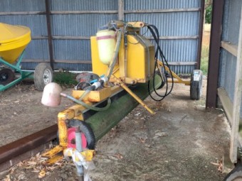 Dennis Rush Roller and Trailer