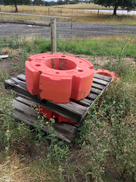Fendt Vario wheel weights