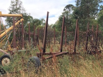 Horwood Bagshaw folding harrows