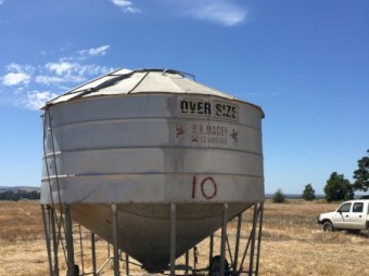 R.K Macey 22 ton field bin