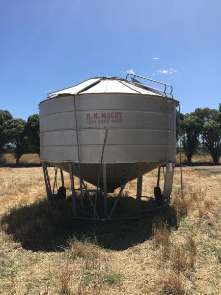 R.K Macey 22 ton field bin