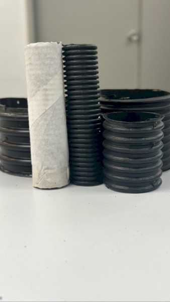 12 Metre Corrugated Drainage Ag Pipes Socked Rigid HDPE