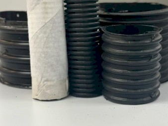 12 Metre Corrugated Drainage Ag Pipes Socked Rigid HDPE