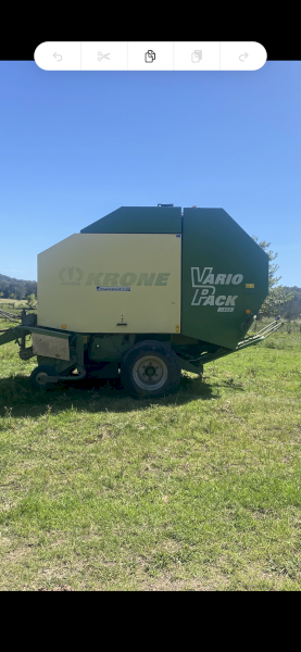 Krone Round Baler Vario Pack1800