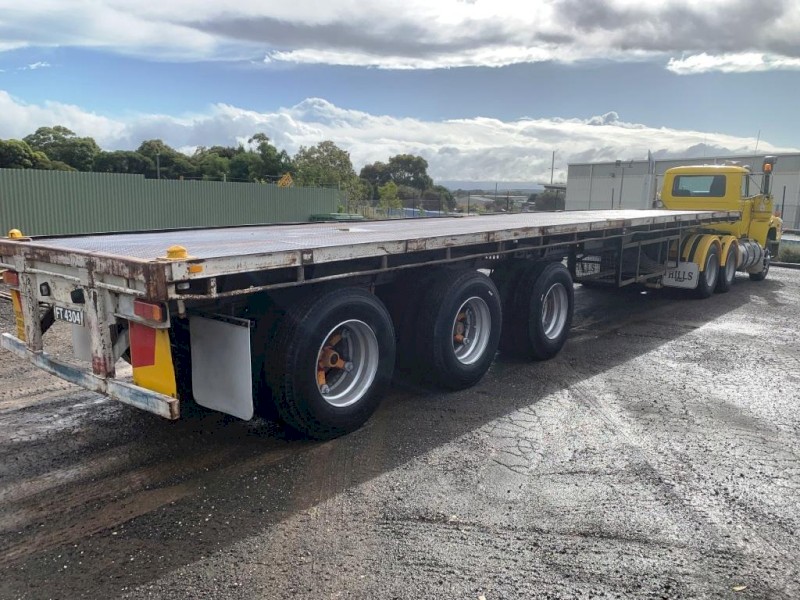 Freighter 41 ft trailer with container pins