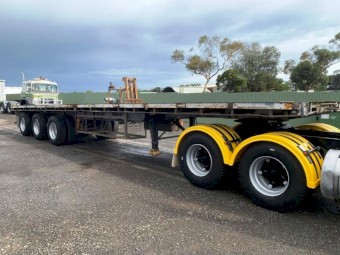 Freighter 41 ft trailer with container pins