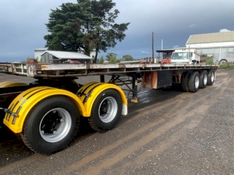 Freighter 41 ft trailer with container pins