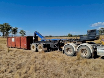 Hooklift Semi Trailer