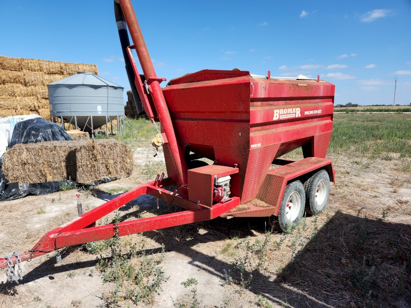 2018 Bromar Feed Trailer Twin Bin
