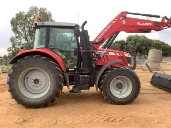 Massey Ferguson 7614 FEL Tractor