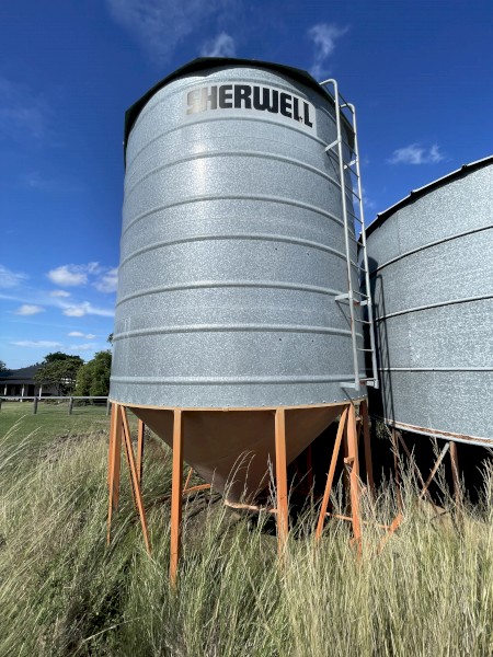Sherwell 30 Ton Fertiliser Silo