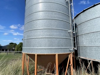 Sherwell 30 Ton Fertiliser Silo