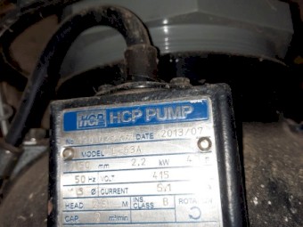 HCP   Large submersible pump for sale. High flow / low head