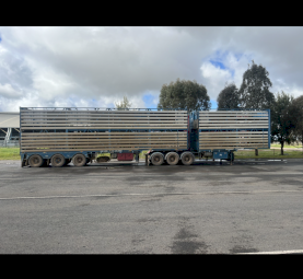 2004 B Double Shanks Stock Trailers