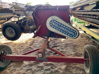 Phillips Rollerdown 16ft Canola Pickup Front and Trailer