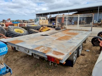 Galvanised Flat Top Trailer - 2380mm x 3960mm