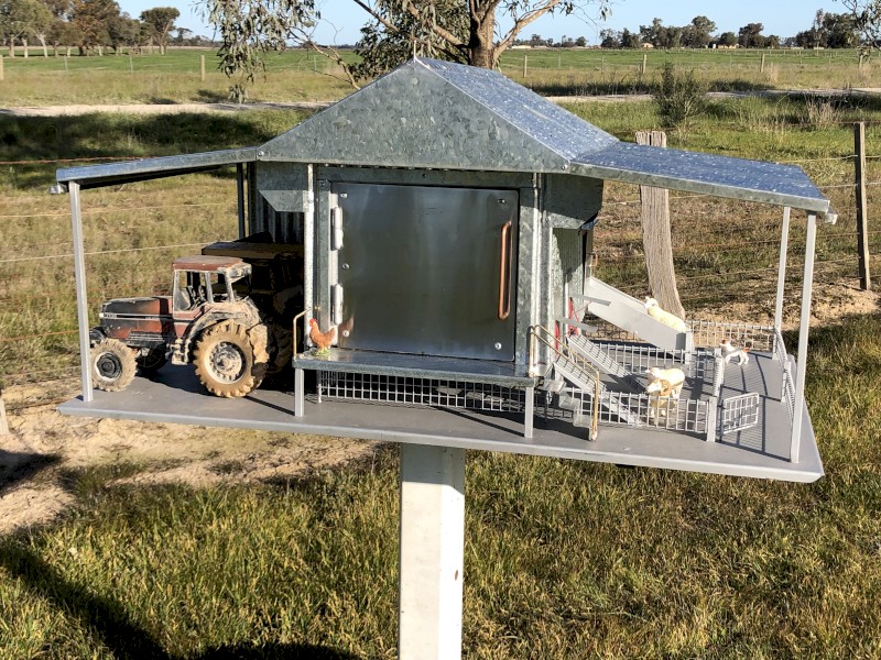 SHEARING SHED MAILBOX