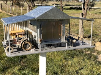 SHEARING SHED MAILBOX