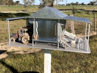 SHEARING SHED MAILBOX