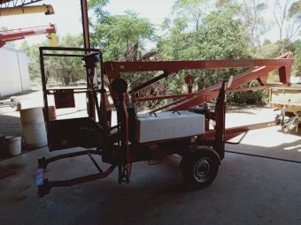 Nifty 120 Trailer Mounted Work Platform