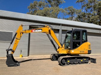XCMG XE55DA Excavator - 5.75T