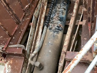 1980 kenworth truck, 40 ft convertible trailer