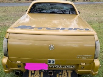 2002 VU Holden ute