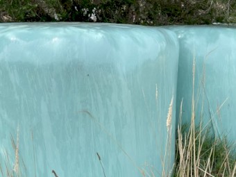 Wrapped Silage Rounds 