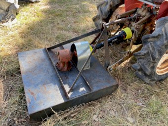 1977 Yanmar 2000 20 hp Tractor w/slasher and FEL