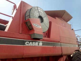 2003 Case IH 2388 Exclusive Header with 36ft 2004 Case IH 2052 Draper Front with Trailer