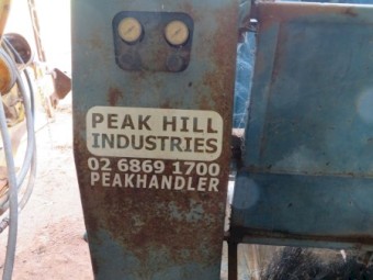 Under Auction - (A230) 2009 Peakhandler sheep handling machine - NO GST applicable 