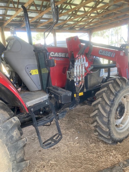 2019 CASE IH 90JX 471 actual hrs with Challenge Primelift 40 Loader 4-1 Bucket