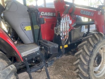 2019 CASE IH 90JX 471 actual hrs with Challenge Primelift 40 Loader 4-1 Bucket